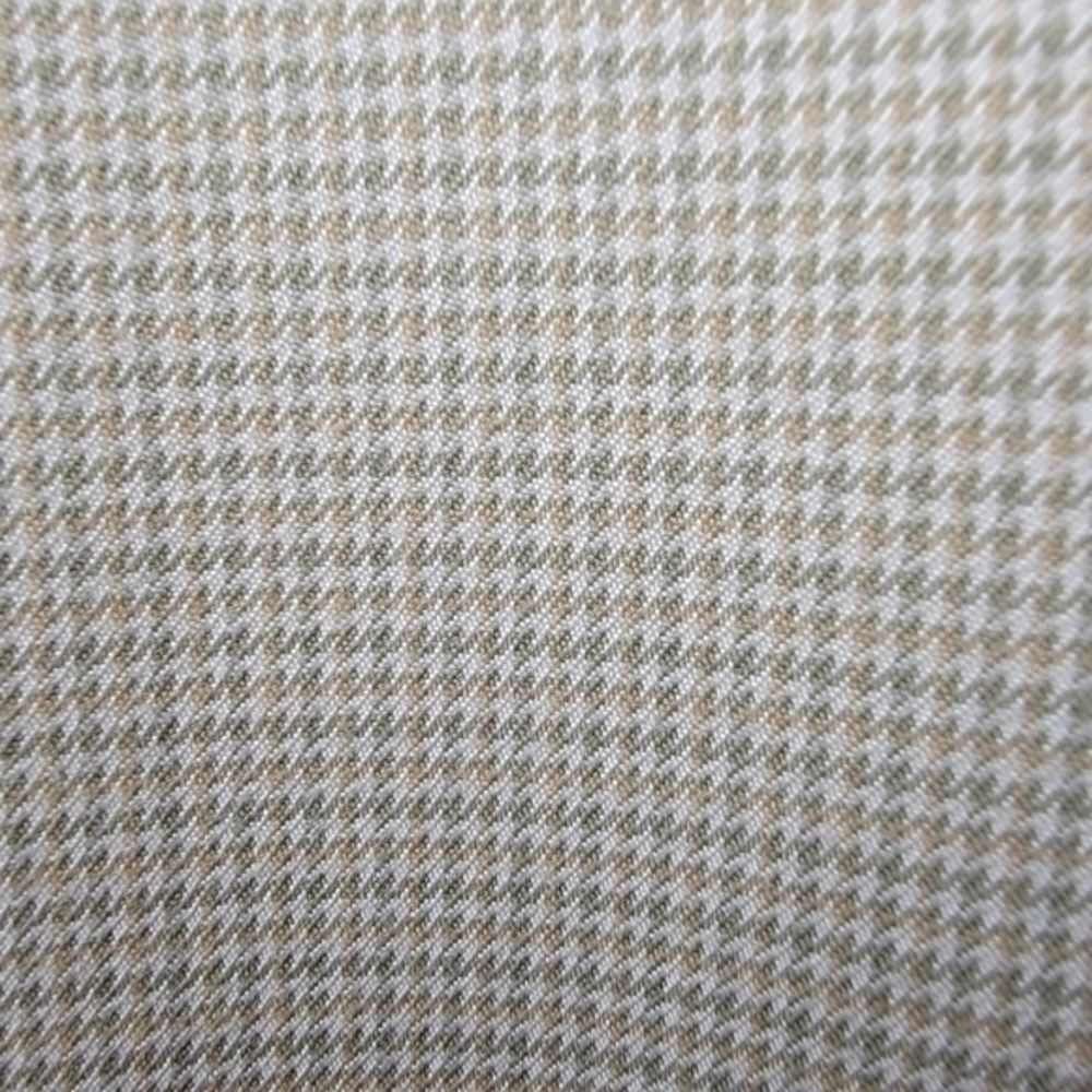 Khaki Houndstooth Pattern Zero Restriction Golf O… - image 3